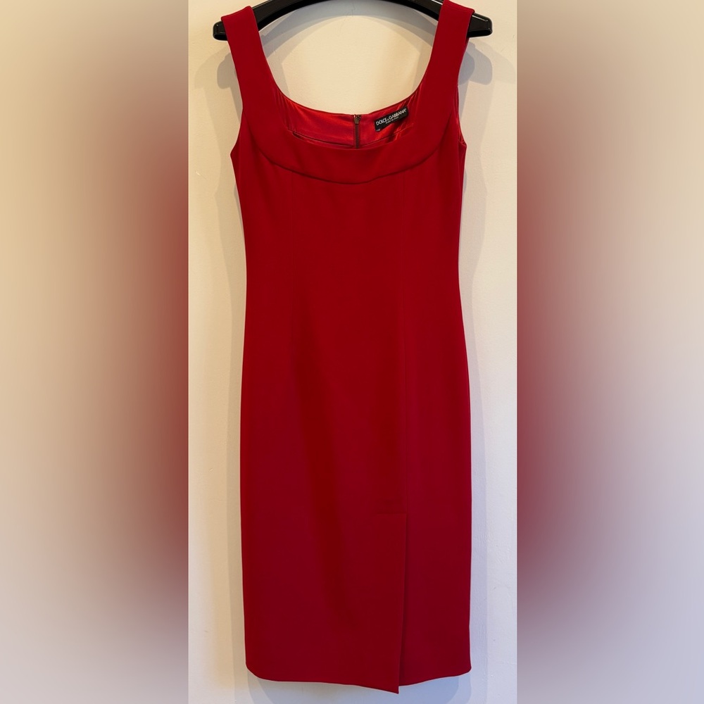 Dolce & Gabbana Classic Red Dress, Size IT40